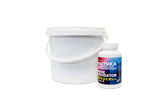 Мастика антикоррозийная вибродемпфирующая StP NoiseLiquidator Aerocell 4